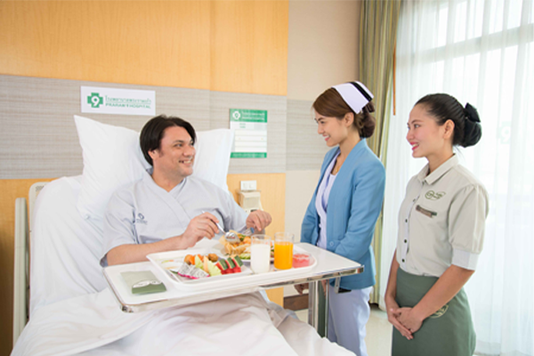 แคทเทอริ่งอาหารผู้ป่วยในโรงพยาบาล